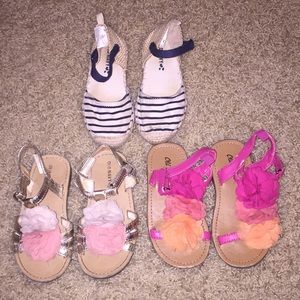 3 Pair Old Navy Shoes